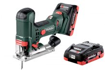 Metabo STA 18 LTX 100 aku přímočará pila 2x4,0Ah