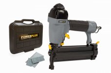 POWERPLUS POWAIR0312 - Pneumatická hřebíkovačka/sponkovačka
