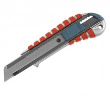 EXTOL PREMIUM nůž ulamovací kovový s kovovou výztuhou, 18mm, Auto-lock