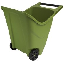 Vozík zahradní LOAD & GO II olivový 85l