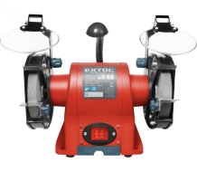 EXTOL PREMIUM bruska stolní dvoukotoučová, 350W