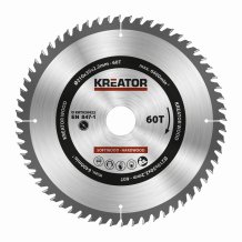 KREATOR KRT020422 - Pilový kotouč na dřevo 210mm, 60T