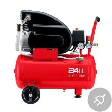 Elektrický kompresor 24l, olejový, 1500W