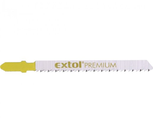 EXTOL PREMIUM plátky do přímočaré pily 5ks, 75x2,5mm, HCS