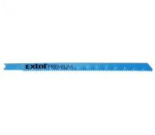 EXTOL PREMIUM plátky do přímočaré pily 5ks, 106x1,8mm, Bi-metal