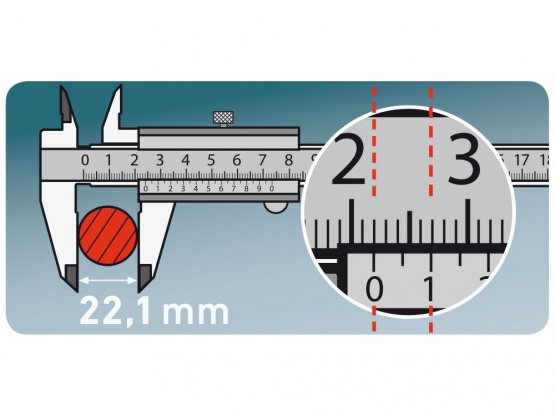 EXTOL PREMIUM měřítko posuvné kovové, 0-150mm