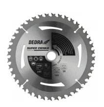 Dedra kotouč SUPER THIN na dřevo tenký řez pr.165x20 24zubů