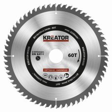 KREATOR KRT020424 - Pilový kotouč na dřevo 216mm, 60T