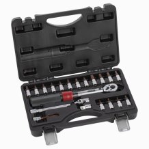 Kreator KRT503101 momentový klíč SET 21 ks 1/4" 2-20NM