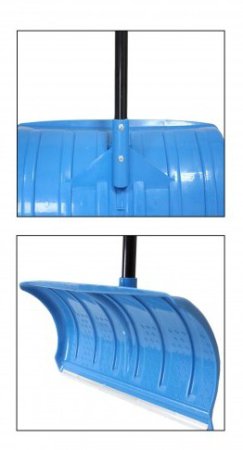 Bradas hráblo na sníh ocel/plast 40cm