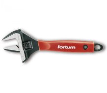 FORTUM klíč nastavitelný instalatérský, rozsah 0-38mm, CrV