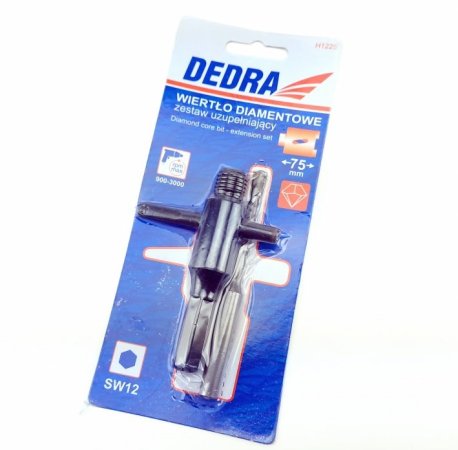 Dedra redukce unašeč šestihran, vrák 100mm, klínek pro korunky