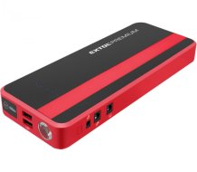 EXTOL PREMIUM jump startér, 700A, pro naftové a benzínové motory, powerbanka 5V, 19V
