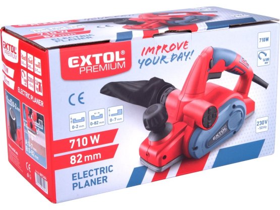 EXTOL PREMIUM hoblík elektrický, 710W