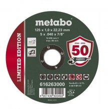 Metabo 125 x 1 řezný kotouč ocel 616263000