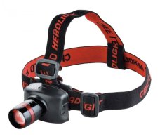 EXTOL LIGHT čelovka 120lm CREE, 3W CREE LED, hliník a ABS plast