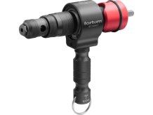 FORTUM nástavec nýtovací na vrtačku T-COMBO, sada pro matice M3-M12 i trh. nýty 2,4-6,4mm, CrMoV