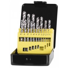 Strend PRO vrtáky do oceli HSS 1-10mm, 19ks