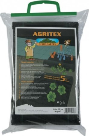 Agritex tkaná mulčovací textilie černá 2x10m ,  gramáž 90g/m2