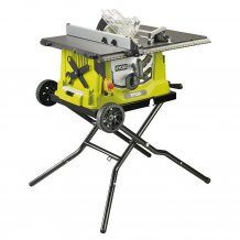 Elektrická stolní pila Ryobi RTS1800EF-G stojan s kolečky,1800W, 254mm