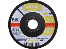 EXTOL CRAFT kotouč lamelový šikmý korundový, P40, O 115mm