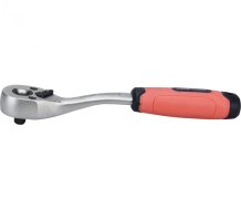 EXTOL PREMIUM ráčna tvarovaná, 45 zubů, 1/4", L 153mm, Crv