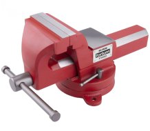 FORTUM svěrák otočný s kovadlinou, 100mm, SG Iron