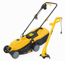 POWERPLUS POWXG6212T - Elektrická sekačka 1300W 320mm  plus  vyžínač 250W
