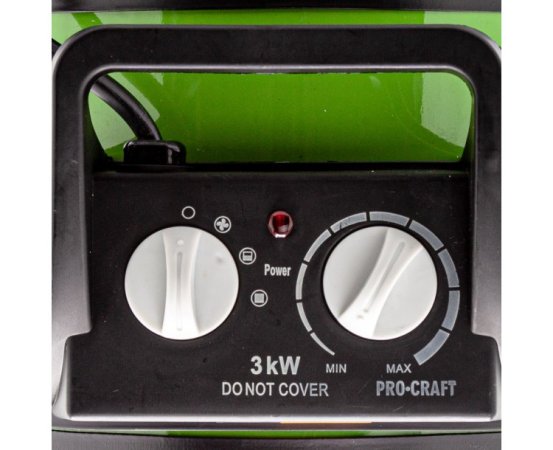 Procraft  FP30 elektrický horkovzdušný ventilátor