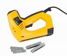 POWERPLUS POWX13700 - Elektrická sponkovačka / hřebíkovačka 45W