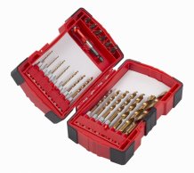 KREATOR KRT064910 - Sada bitů a vrtáků 21ks
