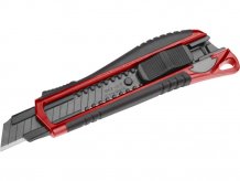 FORTUM nůž ulamovací s kovovou výztuhou, 18mm, Auto-lock