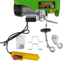 Procraft TP250 Naviják lanový elektrický  125/250 kg