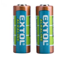 EXTOL ENERGY baterie alkalické, 2ks, 12V (23A)