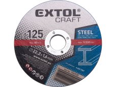 EXTOL CRAFT kotouče řezné na kov, 5ks, O 125x1,6x22,2mm