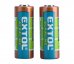 EXTOL ENERGY baterie alkalické, 2ks, 12V (23A)