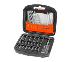 EXTOL PREMIUM vrtáky a hroty, sada 44ks, HSS, CrV