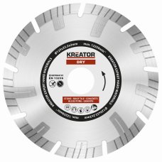 KREATOR KRT084101 - Diamantový kotouč segmentový 125mm EXPERT