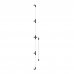 Marolex tyč na postřikovač pětitrysková bez rukojeti nerez šířka 120cm