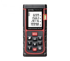 EXTOL PREMIUM metr laserový digitální 80M, 0,05-80m