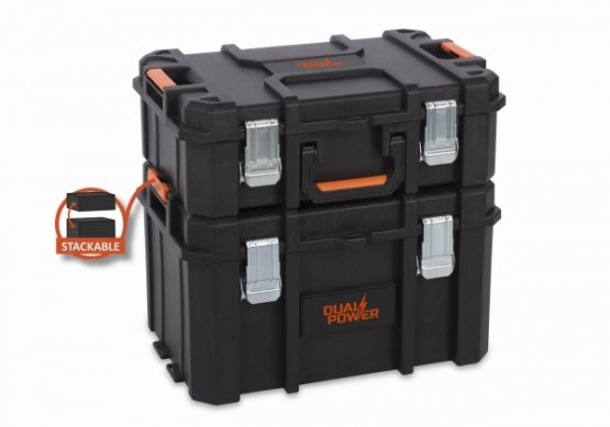 POWERPLUS POWDPTB01 - Kufr na nářadí vodotěsný MEDIUM SYSTAINER