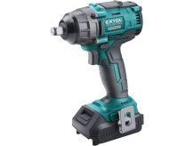 EXTOL INDUSTRIAL utahovák rázový 1/2" aku SHARE20V, 250Nm, BRUSHLESS, 20V Li-ion, 2000mAh