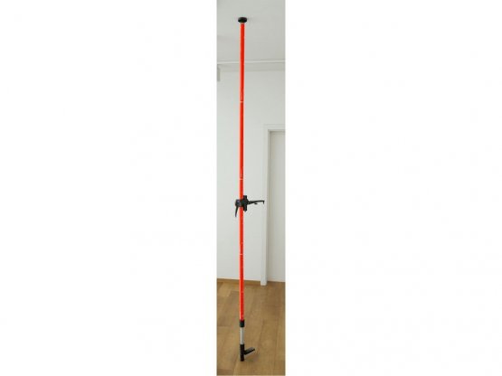 EXTOL PREMIUM tyč-stativ k laserům, teleskopická/šroubovací, dosah až 3m, průměr 32mm