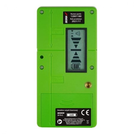 Dedra Detektor laserového paprsku 50 m MC0919 na 2x AA baterie 1/4"