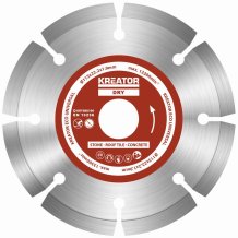 KREATOR KRT080100 - Diamantový kotouč segmentový 115mm UNIVERZAL 3ks sada