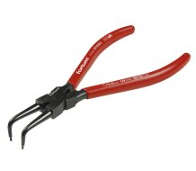 FORTUM kleště seeger zahnuté vnitřní, 180mm