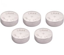 EXTOL ENERGY baterie alkalické, 5ks, 1,5V (LR44)