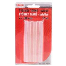 Tyčinky tavné 7x100mm 12 ks svítivé