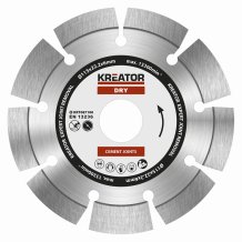 KREATOR KRT087100 - Diamantový kotouč brusný 115mm EXPERT 6mm SEGMENT