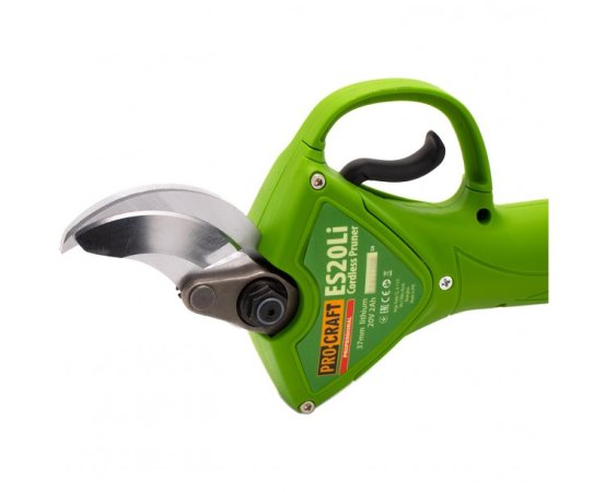 Procraft ES20Li aku nůžky na větve jednoruční 20V, 2x2.0Ah